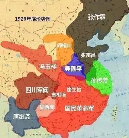 皖系军阀地图图片