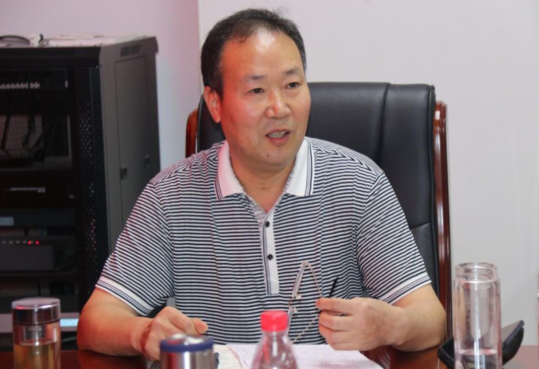 刘永生院长回顾了上一届工会工作取得的成绩,并对新一届工会委员会
