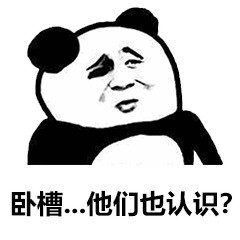 高清熊猫头震惊动图图片