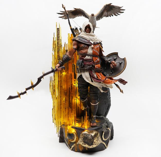 育碧展示巴耶克雕像细节 阿泰尔风格彰显刺客之魂