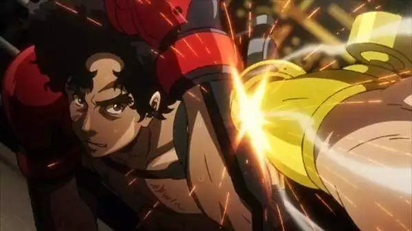 动漫《明日之丈》亚洲重量级第一人"龙王"张君龙的双拳力巧手快自成风