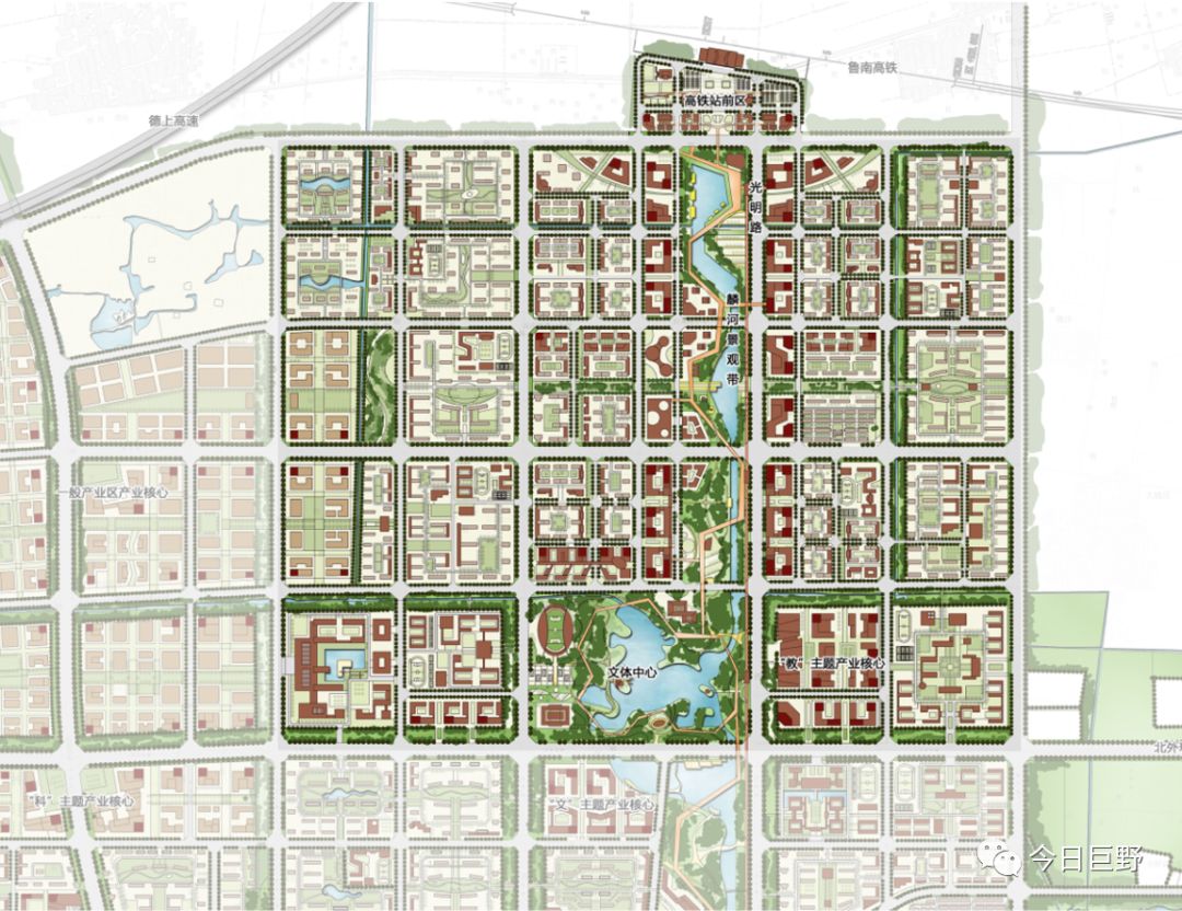 巨野规划局最新规划图图片