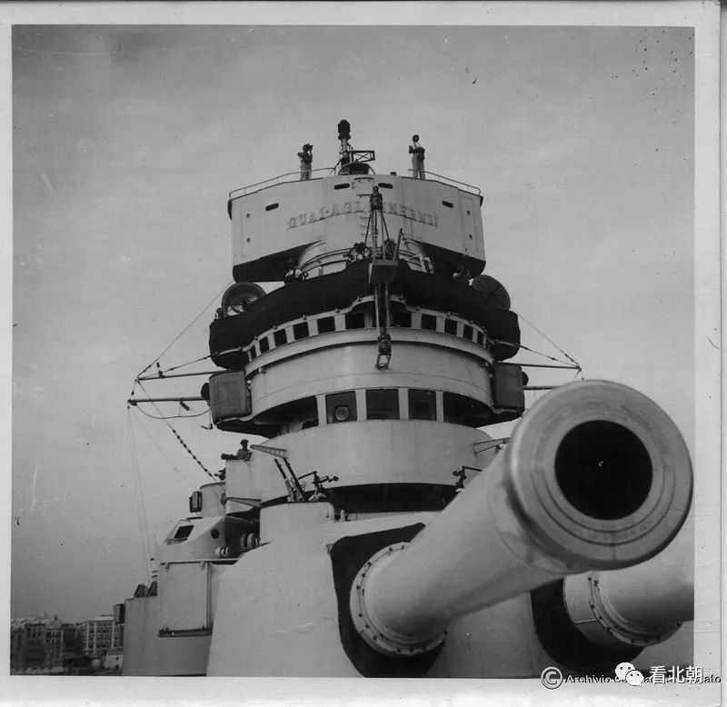 看意呆利人认真的样子!二战意大利"朱利奥·凯撒"号战列舰防空警戒