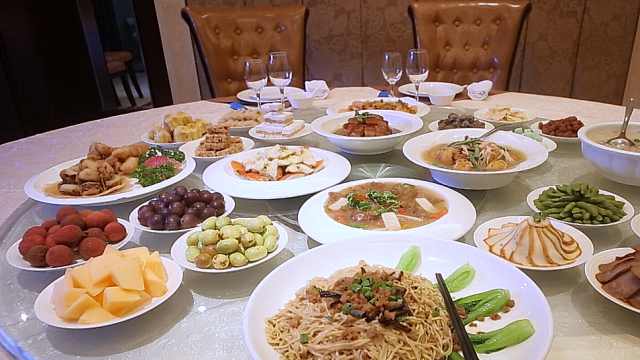 吃福鼎八盘五有讲究八盘菜五碗汤