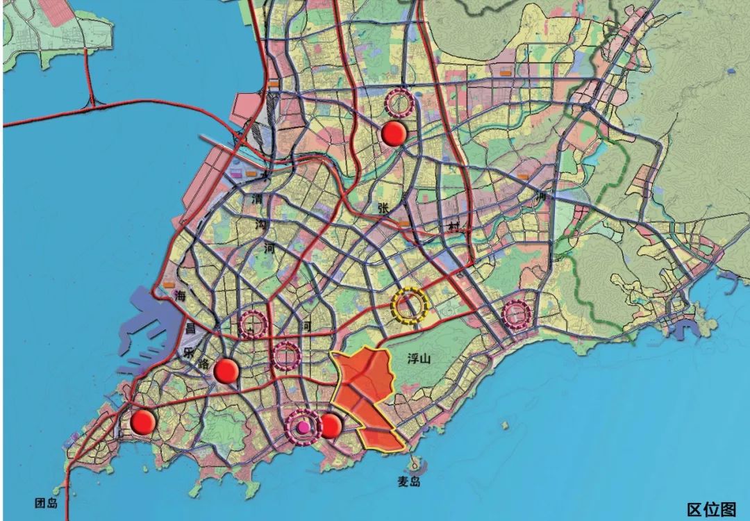 青岛市政府搬迁规划图图片