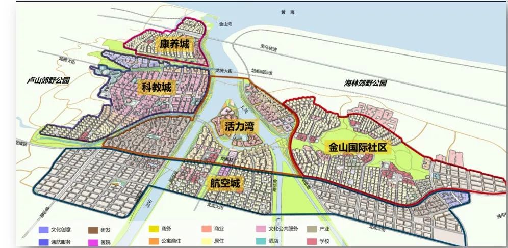 烟台宫家岛夹河规划图片