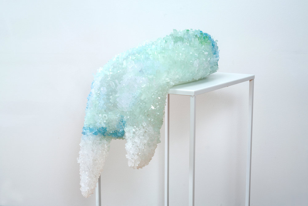 艺术家专辑|美国艺术家laura kramer的"无法归类的触觉玻璃雕塑"_作品