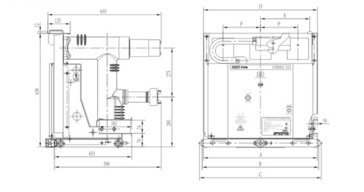 元器件|中置固封式真空负荷开关在高压电力中的运用--旭力电气