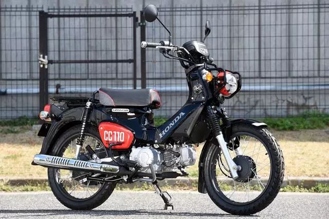 值得收藏的一款小車本田熊本熊版crosscub110cc