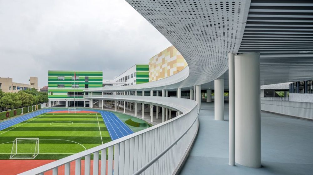 越王小学即将完工,预计9月开学,一大波高清靓照,视频上线!