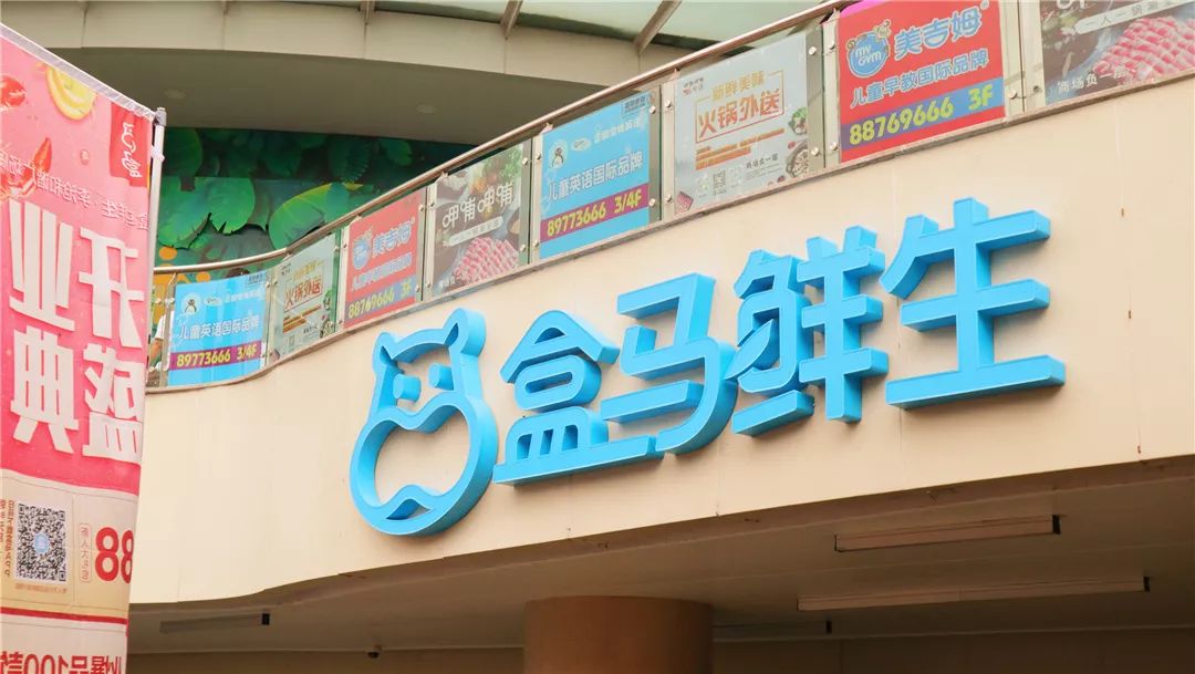 现场实拍青岛第二家盒马鲜生来了龙虾帝王蟹约起来