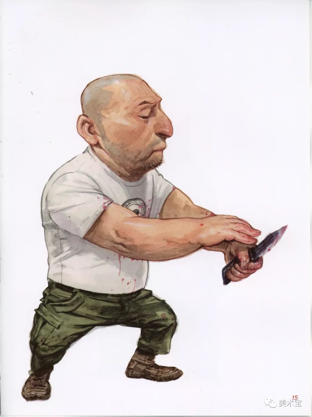 金政基我不只是人肉打印机看过这100张速写你就明白他为何这么说了