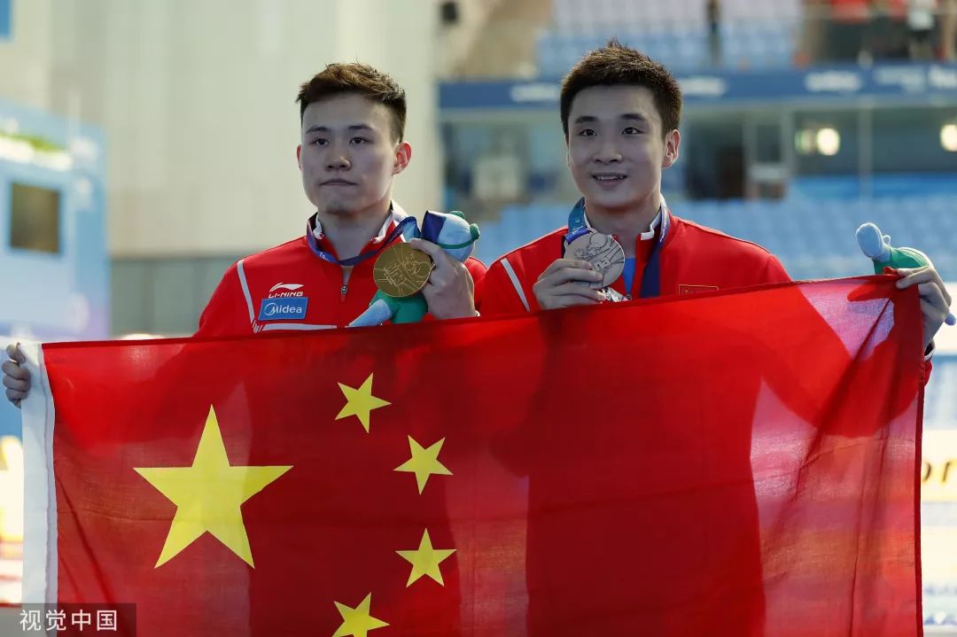 惊心动魄最后一轮逆转翻盘男子3米板谢思埸成功卫冕