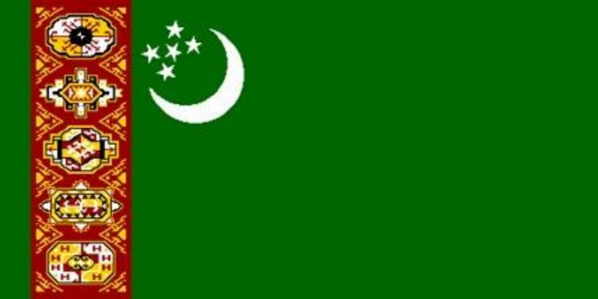 土库曼斯坦国旗图片