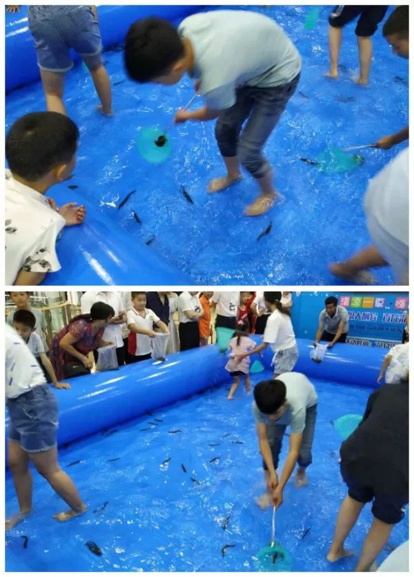 【日升购物广场】抓泥鳅大赛圆满落幕!看看要是你能抓几条?_比赛