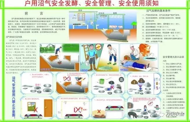 沼气安全注意事项