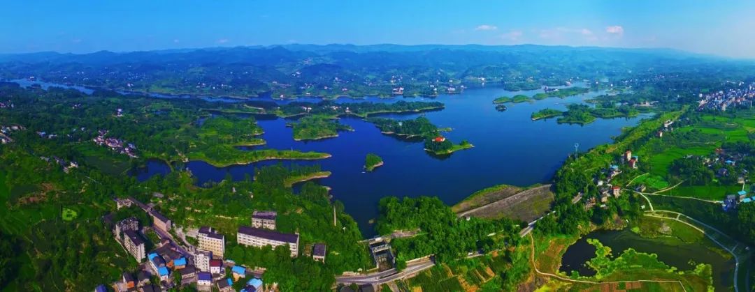 长寿大洪湖景区图片