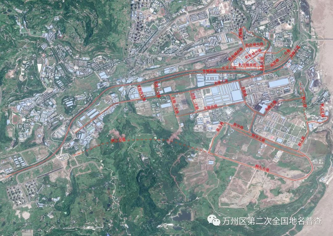 万州又有20条道路要改名字了,新名字很好听!