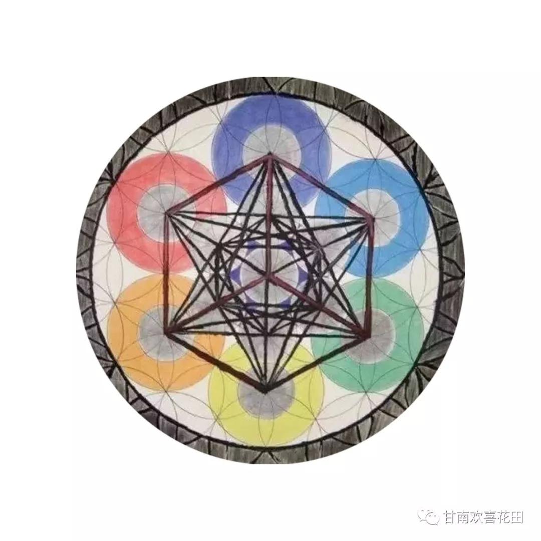 生命之花是古埃及神秘学校的核心标志,是一个包罗万象的几何符号,生命