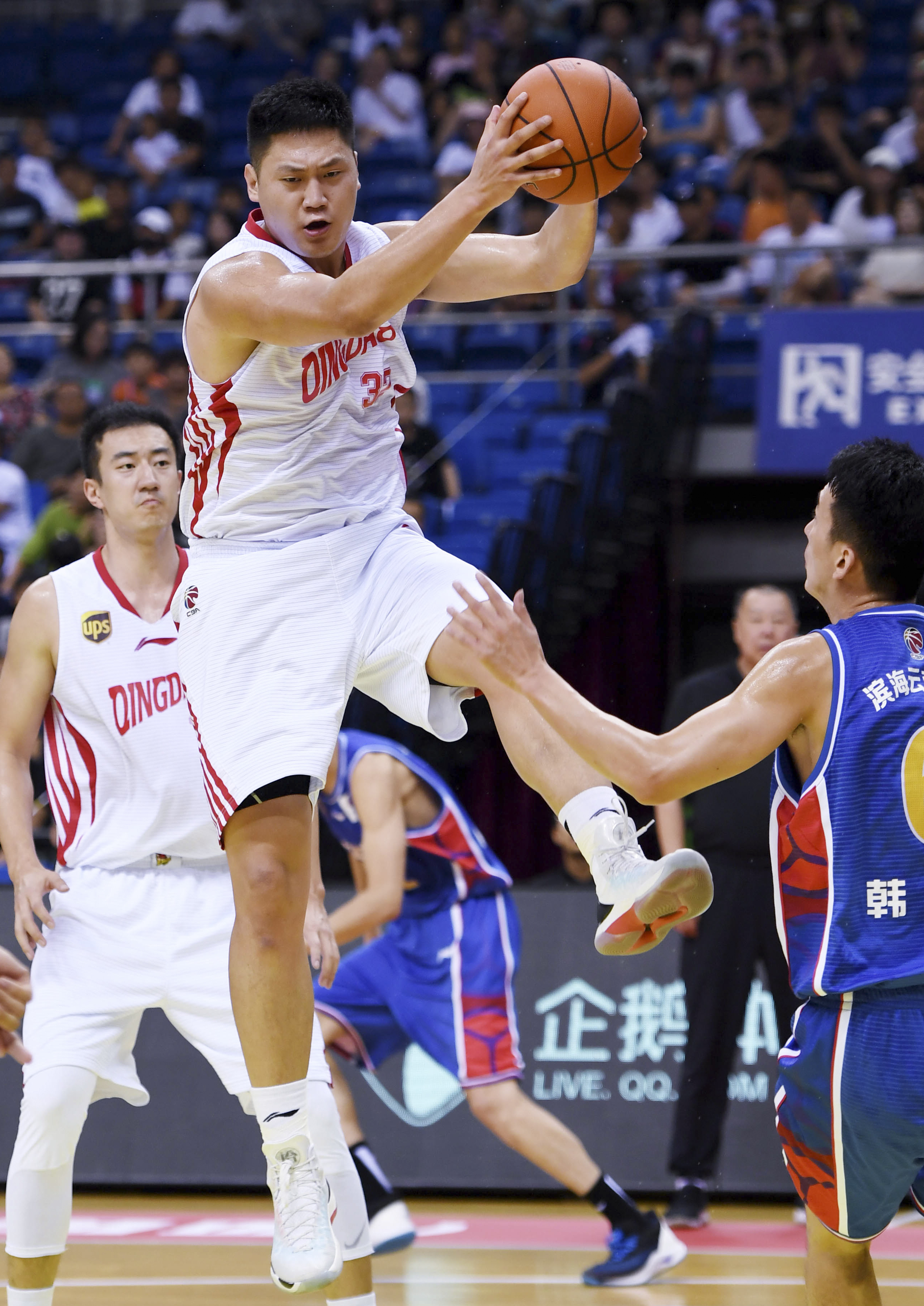 籃球——2019年cba夏季聯賽:青島國信雙星勝天津榮鋼