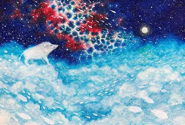 画画种类有很多奇特的盐水画你知道吗