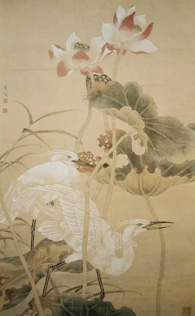 中国画坛工笔花鸟画大师陈之佛的花鸟世界108幅