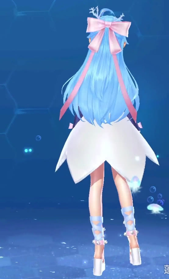 qq飞车手游斗罗大陆联动套装神龙变与深蓝凝视猫耳抢镜