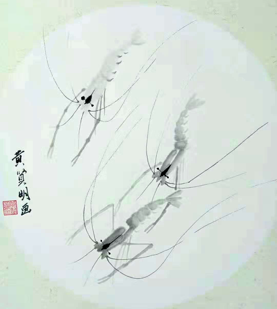 画家黄贤明作品欣赏