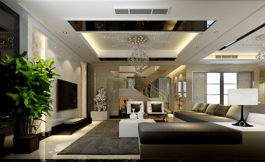 尚层大作别墅设计|无锡装修设计中室内开关插座布置方法