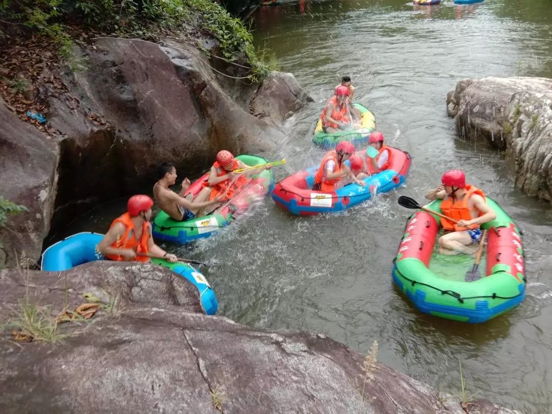 漂流季來襲你準備好溼身了嗎博羅響水河漂流水上樂園108元套限時秒殺