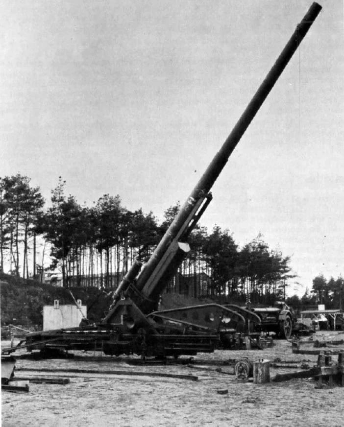 二战德军k39加农炮图片