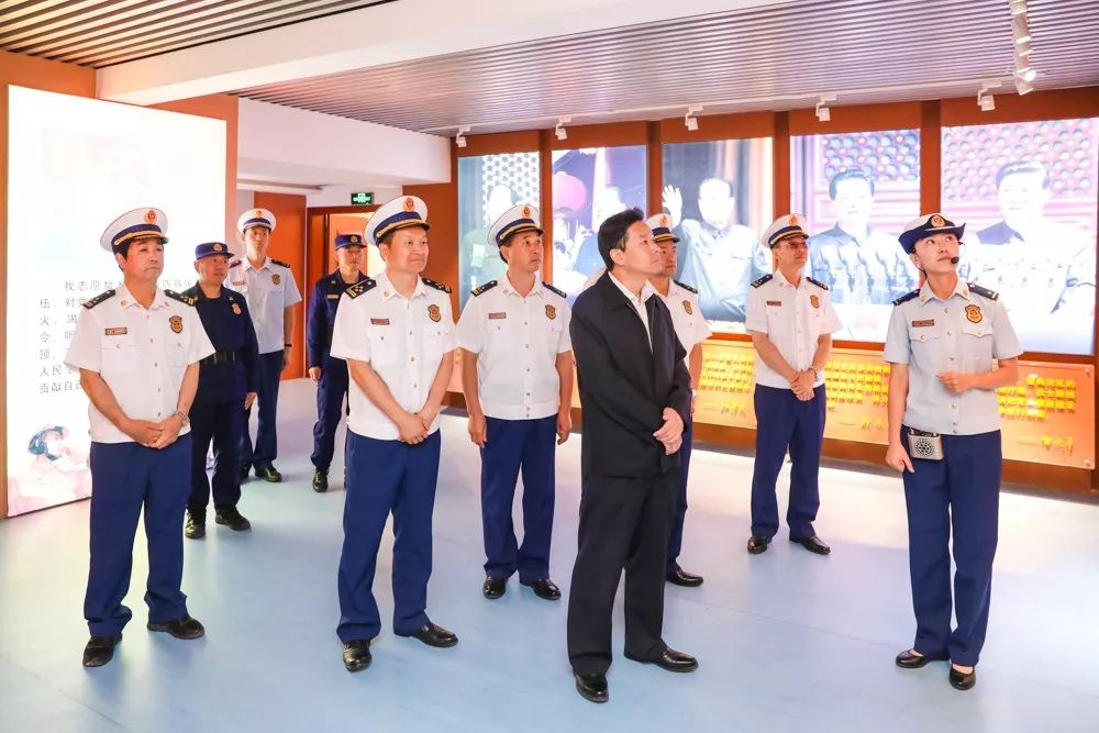 应急部主题教育第六指导组到甘肃总队巡回指导工作_单于广
