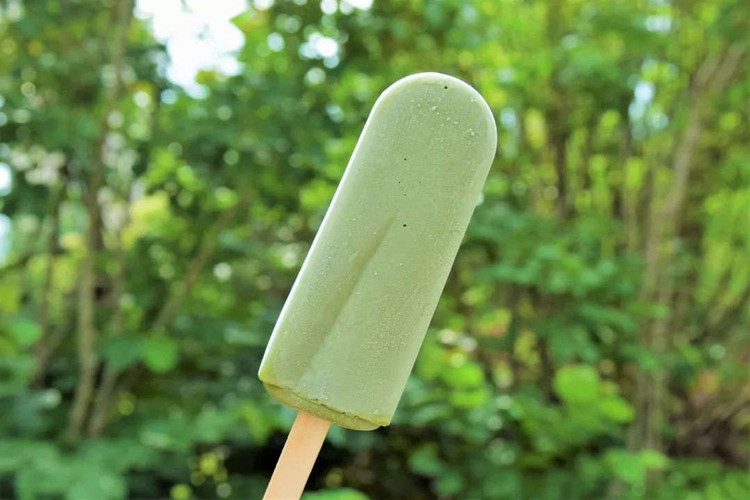 牛油果绿短t少女的裙摆与蝴蝶为伴长长的秀发与微风相舞绿色印花t和你