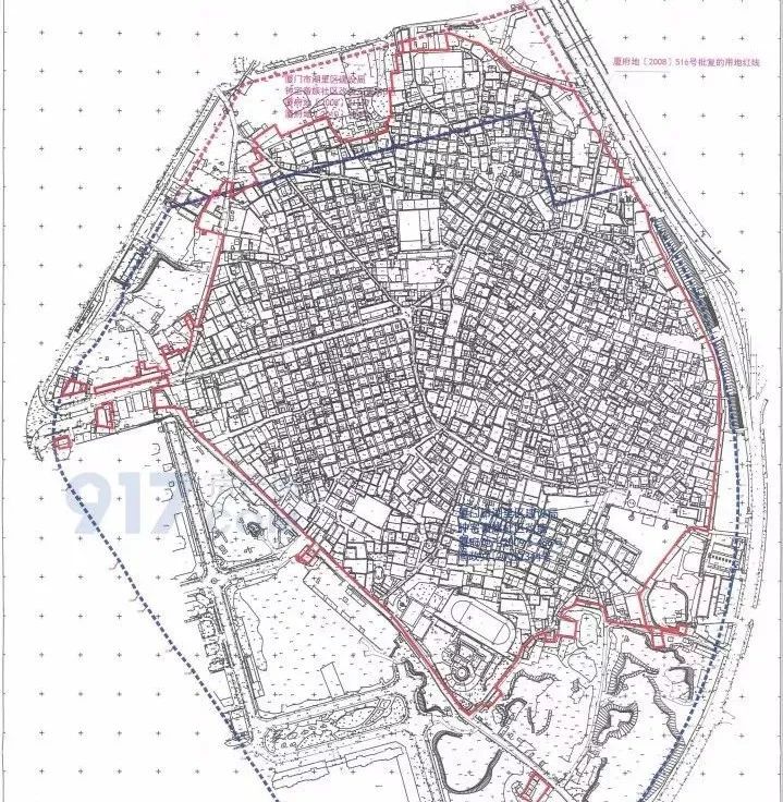 厦门城中村分布图图片