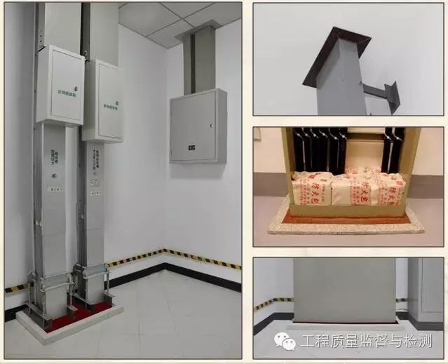 电井做法配电箱安装高度一致下口平直配电箱高度符合设计和规范要求