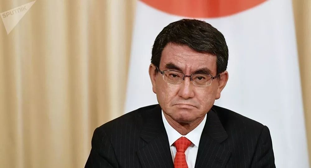 日本外相河野太郎(资料图)