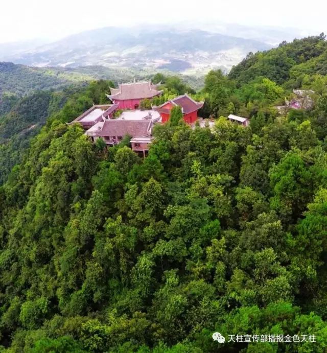 天柱县金凤山寺庙图片