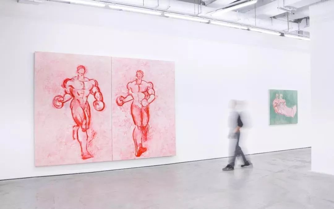 展览新主人商亮个展在上海没顶画廊开展