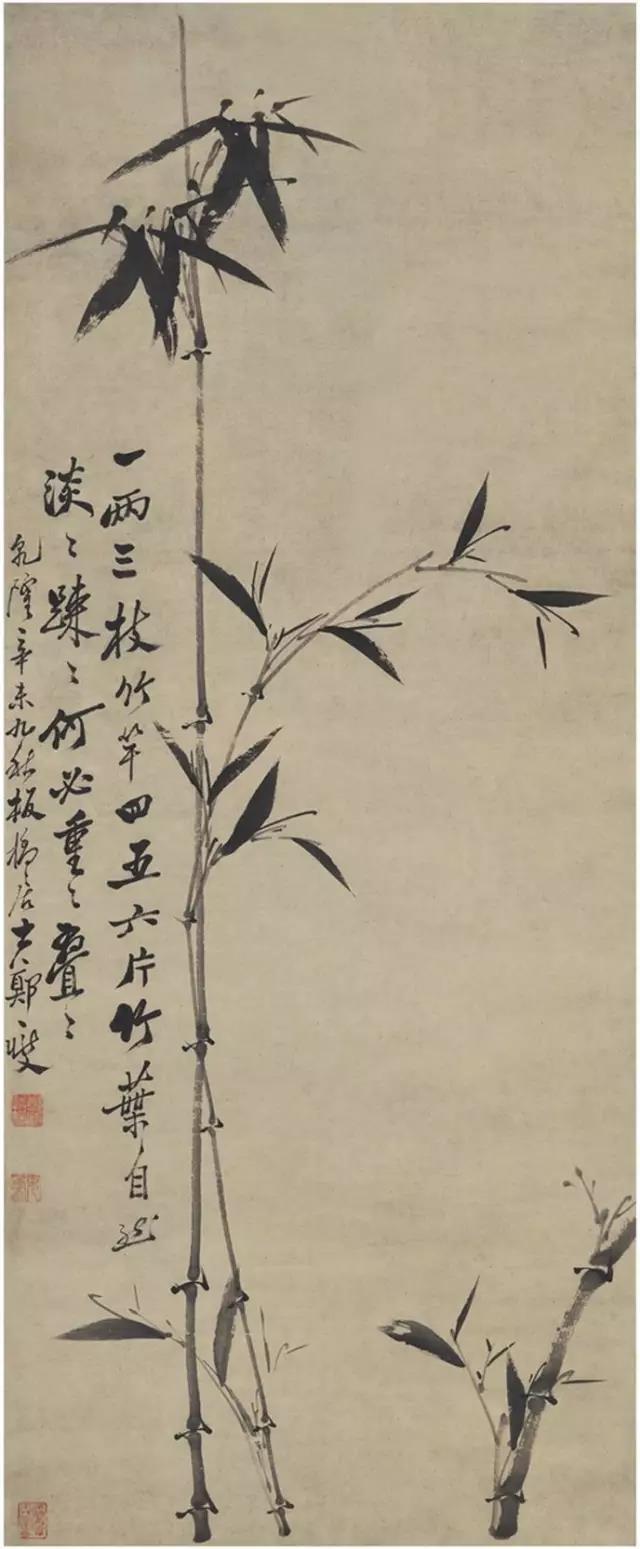 大师极简国画,"少一笔觉欠,多一笔则余"_梁楷
