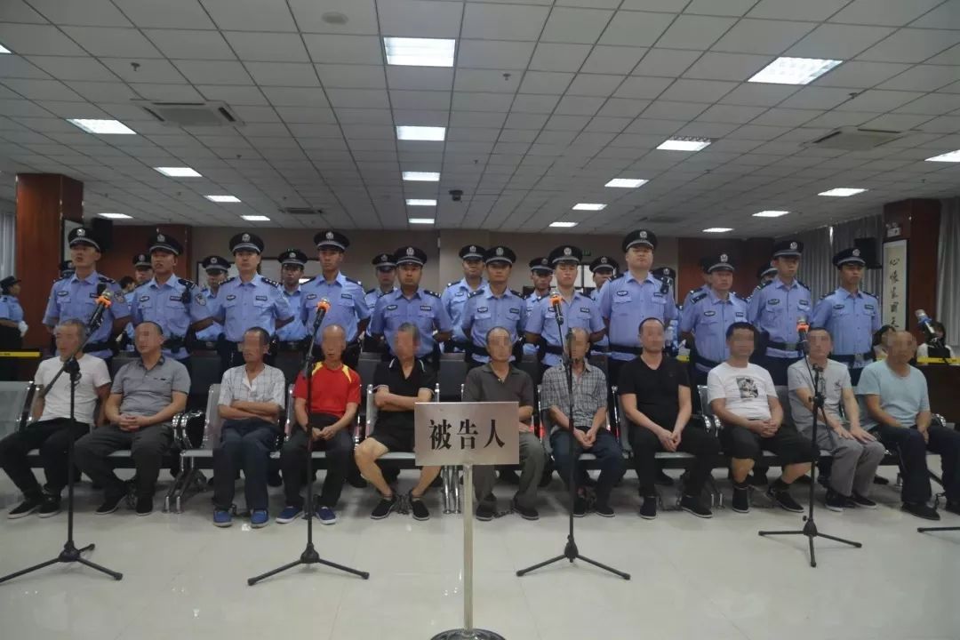 鄠邑区检察院提起公诉的 赵某某等9名被告人恶势力犯罪集团案件公开