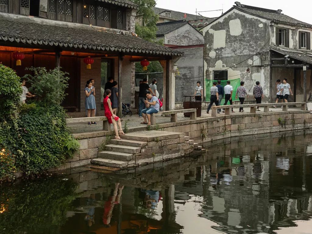 生态汾湖"全国摄影大展训练班---刘振英作品_古镇