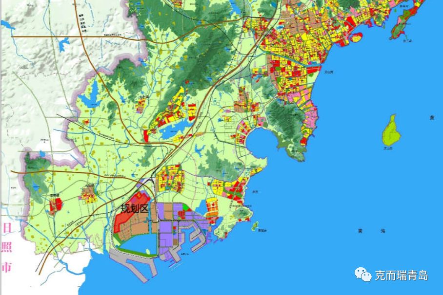 董家口最新规划图图片