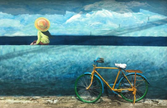 江海新晋网红拍照点墙绘上新了周日这个晚会不能错过