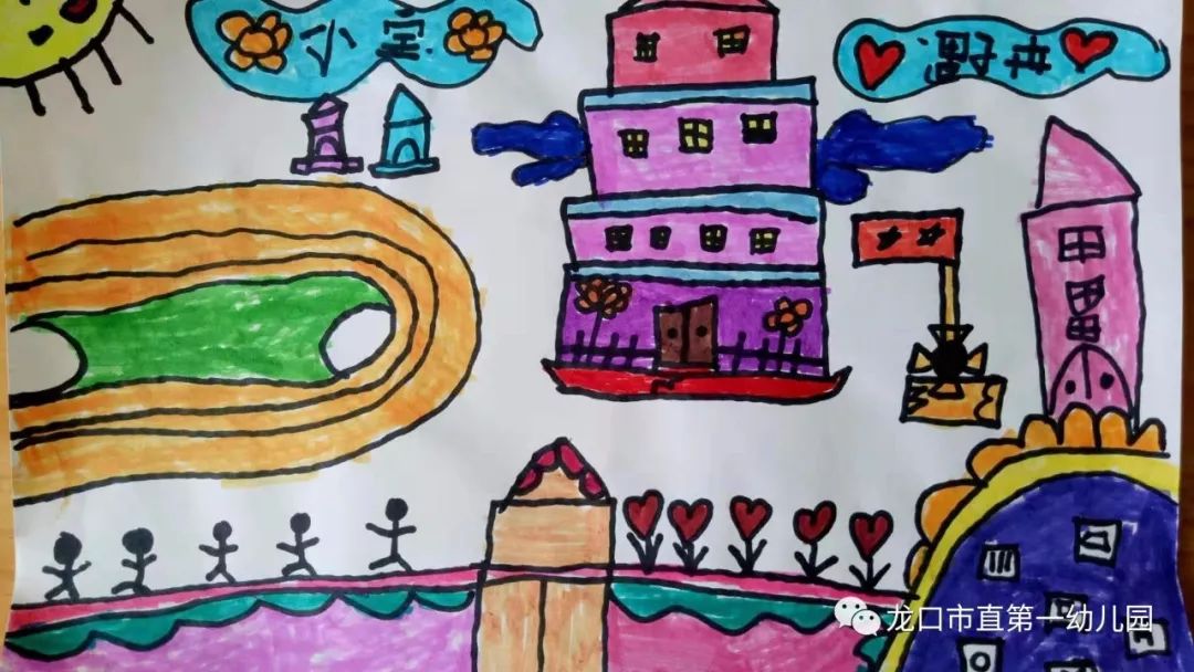 想象中学校的样子……学校之初印象阳阳:小学里面和幼儿园一样,都有