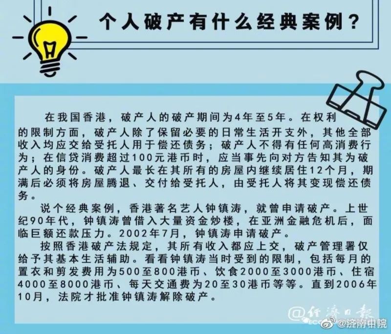 荐读破产就不用还债了吗个人破产制度将试点