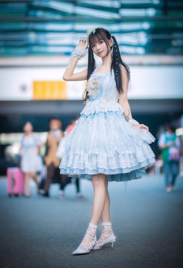 lolita装扮:深圳动漫节漫展返图