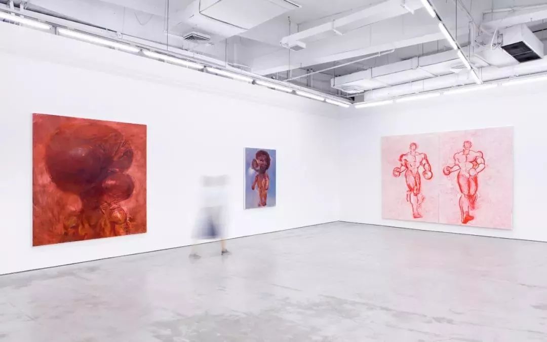 展览新主人商亮个展在上海没顶画廊开展