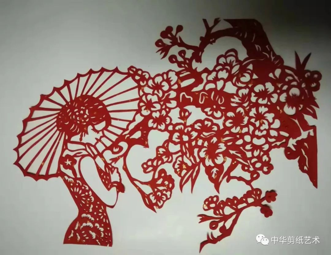 辽宁省马墨荣女士剪纸艺术赏析