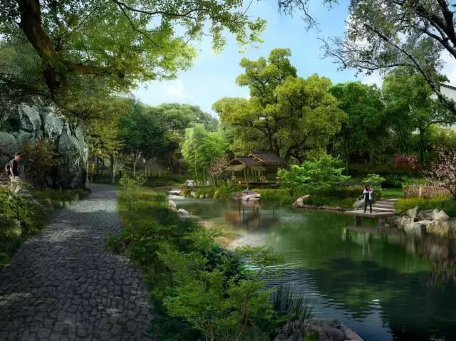 最美乡村景观效果图荟萃满满的psd干货