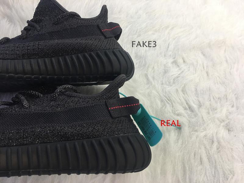 yeezy350黑满天星黑天使开箱真假评测